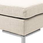 Gestoffeerde hocker Madison geweven stof Geweven stof Saia: Beige