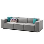 3-Sitzer Sofa KINX Webstoff Milan: Hellgrau