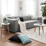 3-Sitzer Sofa KINX Webstoff Milan: Hellgrau