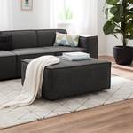 Repose-pieds KINX rectangulaire Tissu Milan : Anthracite