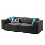 2,5-Sitzer Sofa KINX Webstoff - Webstoff Milan: Anthrazit - Keine Funktion