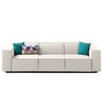 3-Sitzer Sofa KINX Webstoff Milan: Altweiß