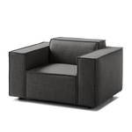 Fauteuil KINX Tissu Milan : Anthracite