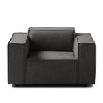 Fauteuil KINX Tissu Milan : Anthracite