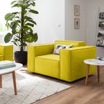 Fauteuil KINX Geweven stof Milan: Geel