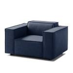 Fauteuil KINX Tissu Milan : Bleu foncé