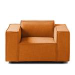 Fauteuil KINX Tissu Milan : Marron rouille