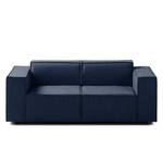 2-Sitzer Sofa KINX Webstoff - Webstoff Milan: Dunkelblau - Keine Funktion