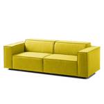 2,5-Sitzer Sofa KINX Webstoff - Webstoff Milan: Gelb - Keine Funktion