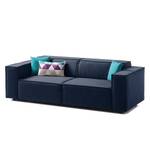 2,5-Sitzer Sofa KINX Webstoff - Webstoff Milan: Dunkelblau - Keine Funktion