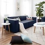 2,5-Sitzer Sofa KINX Webstoff - Webstoff Milan: Dunkelblau - Keine Funktion