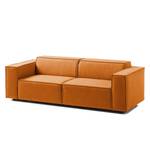 2,5-Sitzer Sofa KINX Webstoff - Webstoff Milan: Rostbraun - Keine Funktion