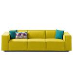 3-Sitzer Sofa KINX Webstoff Milan: Gelb