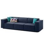 3-Sitzer Sofa KINX Webstoff Milan: Dunkelblau