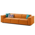 3-Sitzer Sofa KINX Webstoff Milan: Rostbraun