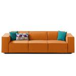 3-Sitzer Sofa KINX Webstoff Milan: Rostbraun