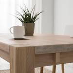 Eettafel LarsWOOD massief eikenhout - Wit geolied eikenhout - 140x90cm