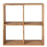 Open kast GrapWOOD massief eikenhout - Eik - 76 x 76 cm