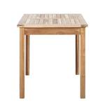 Table de jardin Memphis Teck massif