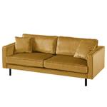 Sofa Edina Samt (3-Sitzer) Honig