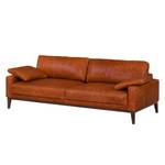 3-Sitzer Sofa HORLEY Echtleder Cerys: Cognac