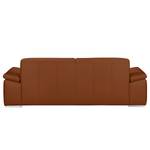 3-Sitzer Sofa Termon - Bodennah Echtleder Roda: Braun