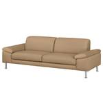 3-Sitzer Sofa Termon - Bodenfrei Echtleder Roda: Beige