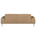 3-Sitzer Sofa Termon - Bodenfrei Echtleder Roda: Beige