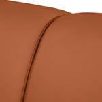 2-Sitzer Sofa Termon - Bodennah Echtleder Maer: Cognac