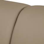 2-Sitzer Sofa Termon - Bodennah Echtleder Maer: Taupe