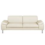 3-Sitzer Sofa Termon - Bodenfrei Echtleder Maer: Creme