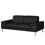 2-Sitzer Sofa Termon - Bodenfrei Echtleder Maer: Anthrazit