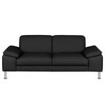 2-Sitzer Sofa Termon - Bodenfrei Echtleder Maer: Anthrazit