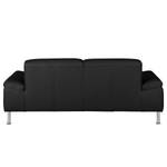 2-Sitzer Sofa Termon - Bodenfrei Echtleder Maer: Anthrazit