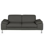 2-Sitzer Sofa Termon - Bodenfrei Echtleder Maer: Espresso