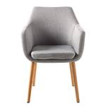 Chaise à accoudoirs NICHOLAS L Tissu Cors: Granite - 1 chaise
