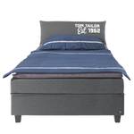 Boxspringbett Color Box Webstoff - 120 x 200cm - H2