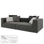 Bigsofa Big Cube 4-Sitzer - Webstoff Anthrazit - 270 x 122 cm - Ohne Kissen