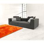 Bigsofa Big Cube 4-Sitzer - Webstoff Anthrazit - 270 x 129 cm - Ohne Kissen