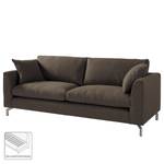 Sofa Mailín (3-Sitzer) Webstoff Espresso