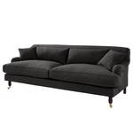 Sofa Stenum (3-Sitzer) Webstoff Anthrazit