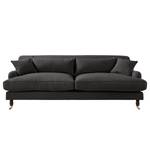 Sofa Stenum (3-Sitzer) Webstoff Anthrazit