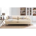 Sofa Stenum (3-Sitzer) Webstoff Cremeweiß