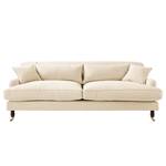 Sofa Stenum (3-Sitzer) Webstoff Cremeweiß