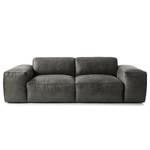 Bigsofa Manchester Antiklederlook Dunkelgrau