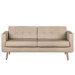 Sofa Croom I (3-Sitzer) Webstoff Polia: Cappuccino