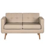 Sofa Croom I (2-Sitzer) Webstoff - Webstoff Polia: Cappuccino