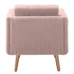 Fauteuil Croom Tissu - Tissu Polia: Mauve - Sans repose-pieds