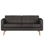 Sofa Croom I (3-Sitzer) Webstoff Polia: Dunkelgrau