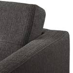 Fauteuil Croom Tissu - Tissu Polia: Gris foncé - Sans repose-pieds